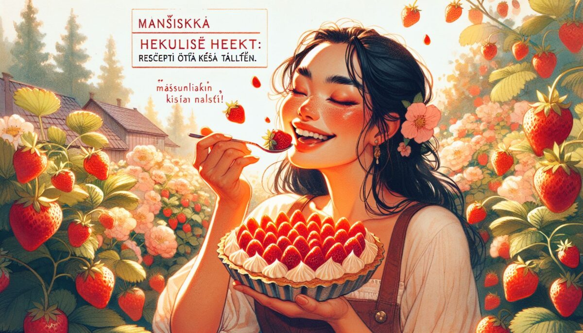 Mansikan Herkulliset Hetket: Resepti Ottaa Kesän Talteen