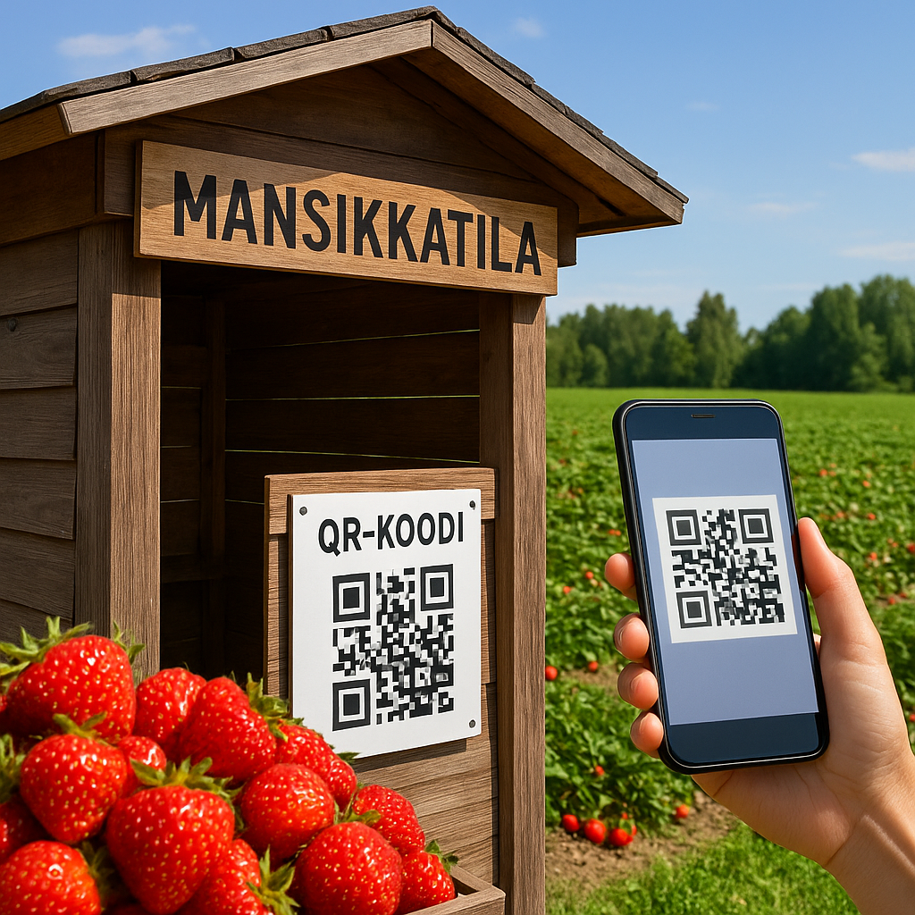 Paikallinen palvelu modernina ratkaisuna: phone/SMS QR kylteillä viestintä sujuvaksi